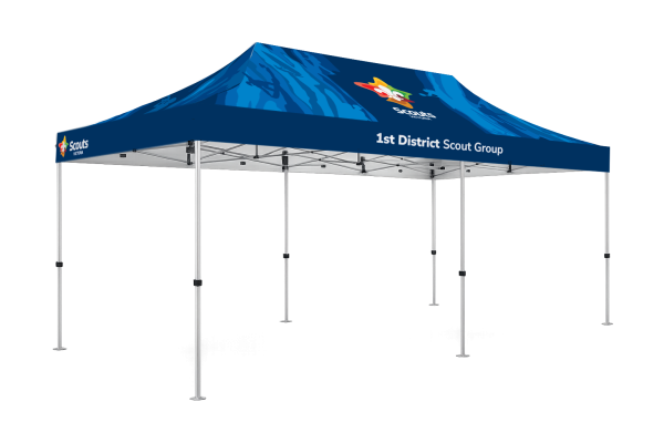 3m x 6m Printed Marquee/Gazebo - Image 4