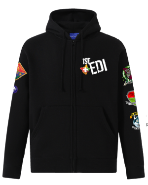 340gsm 1st Edithvale Group Hoodie (6K-14K)